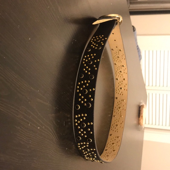 Steve Madden studded black belt - Picture 2 of 2